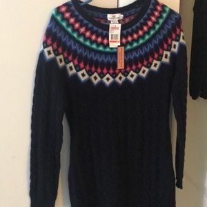 NAVY vineyard vines sweater dress